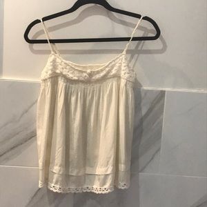 MaxStudio To The Max hippie boho tank top white 2